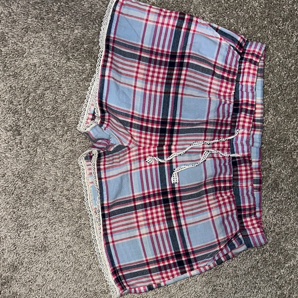 U.S. Polo plaid sleeping shorts boxers with pockets large